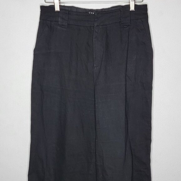 I.AM.GIA Large Jogger Pants Black Women's L Career Work Baggy - Picture 3 of 7